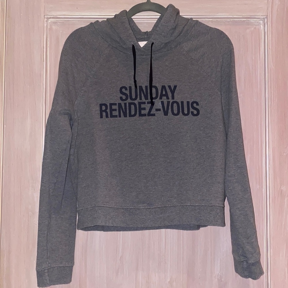 Sunday Best Grey Hooded Sweatshirt